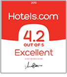 Hotels.com 4.2 out of 5 Excellent